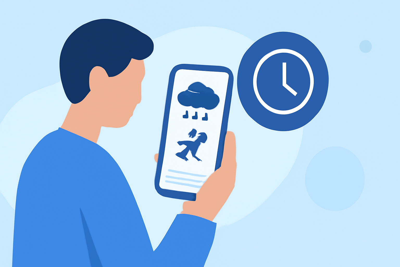 Understanding and Managing Flight Delays Due to Rain Using Your Smartphone