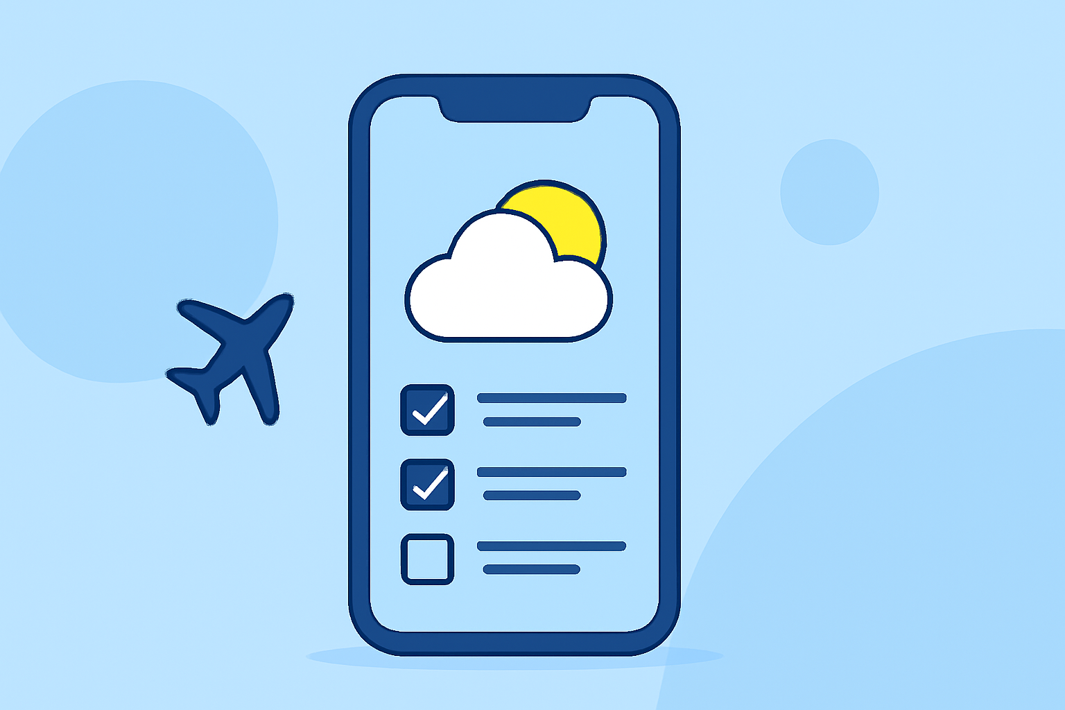 Your Travel-Day Weather Checklist for Airports on iPhone