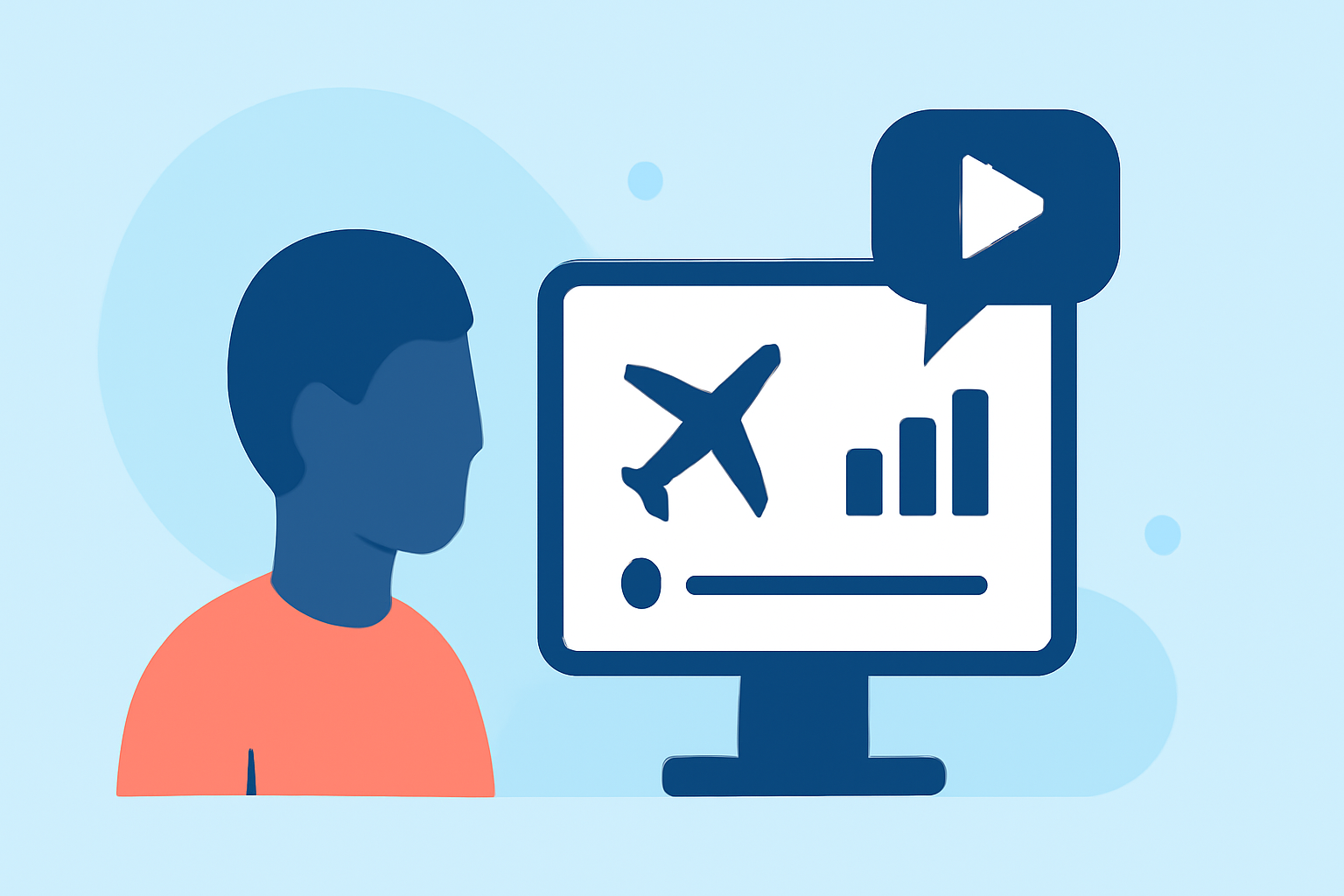 Incorporating Real-Time Flight Data into Travel Vlogs