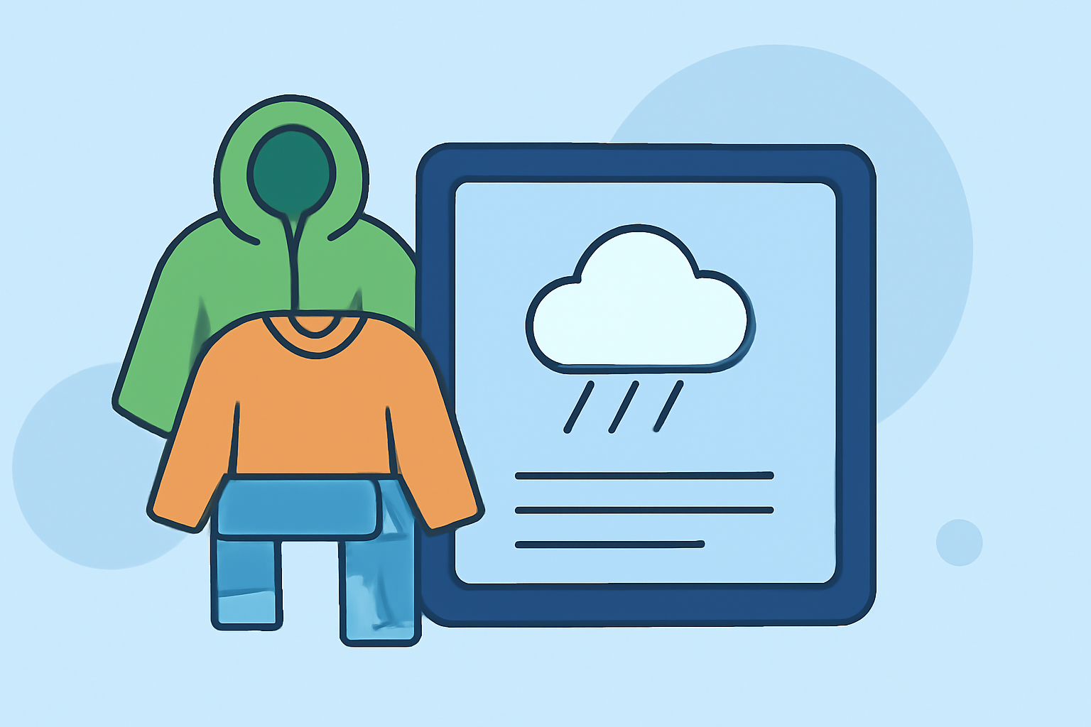 The Best Layers for Cold Forecasts on a Tablet