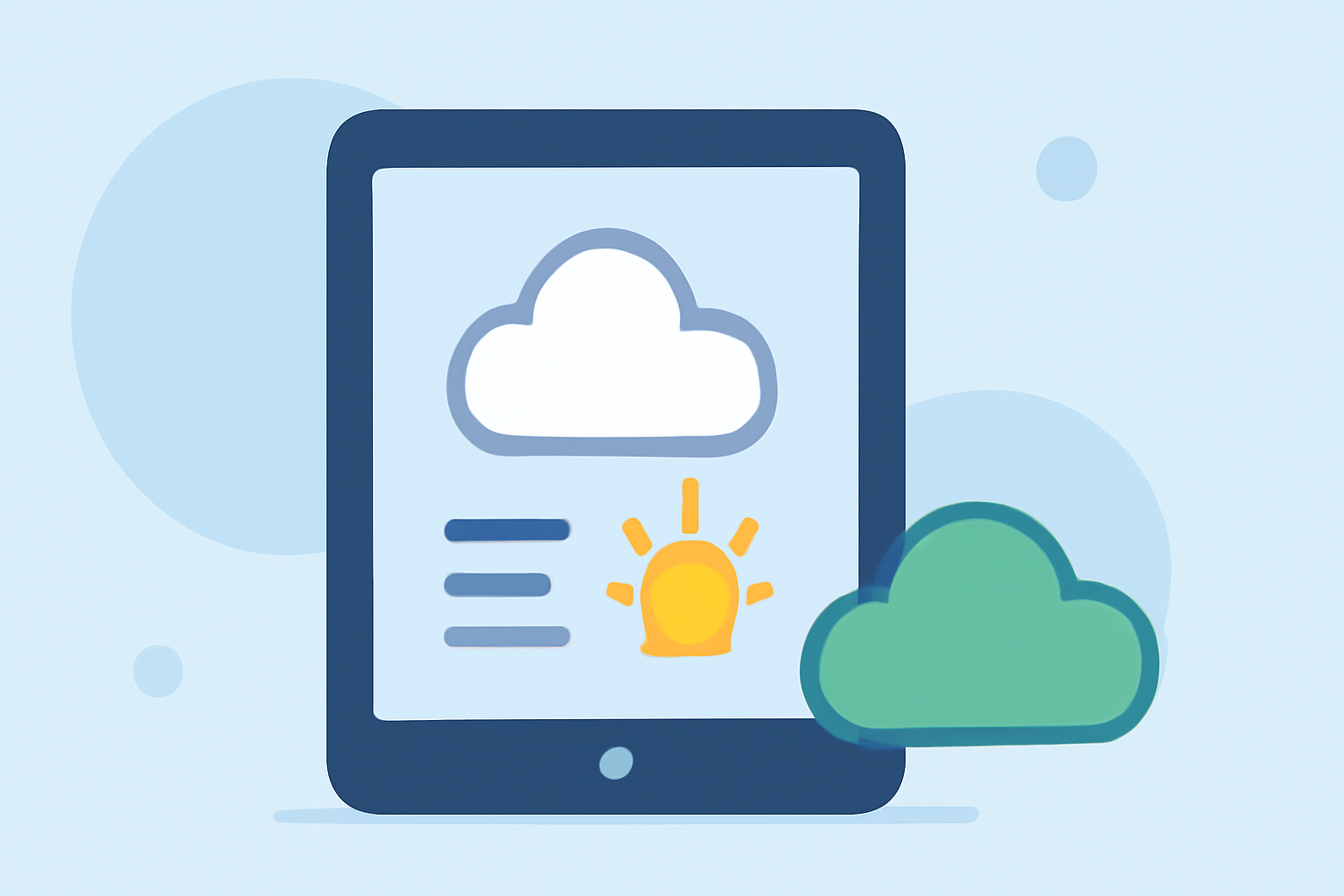 Getting Started with Weather for Your Outdoor Barbecue on iPad