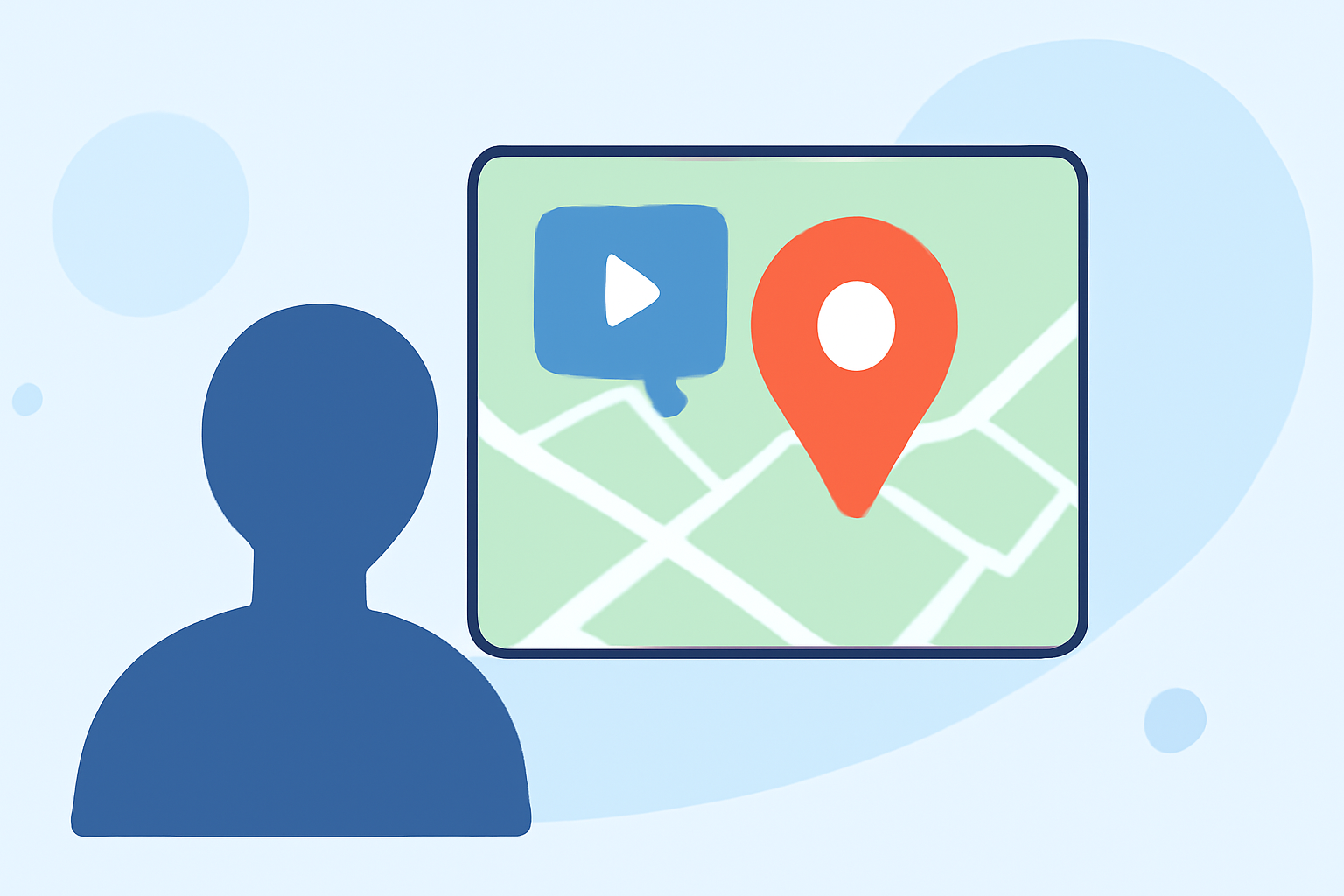 Enhancing Social Media Content with Destination Pin Map Overlays