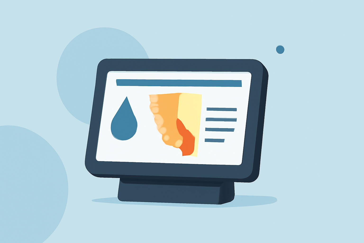 Understanding Drought Outlooks on Smart Displays