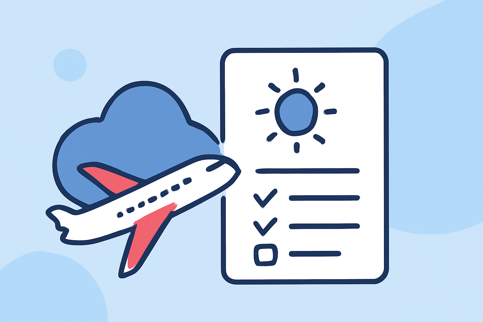 Seasonal Travel Weather Cheat Sheet for Long-Haul Flights