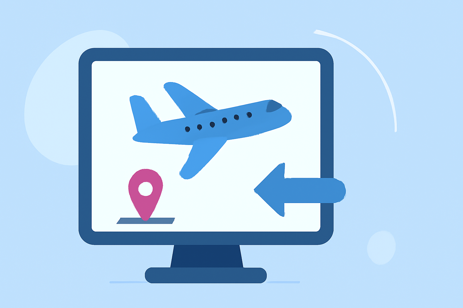 Understanding Destination Arrival Transitions in Flight Tracking