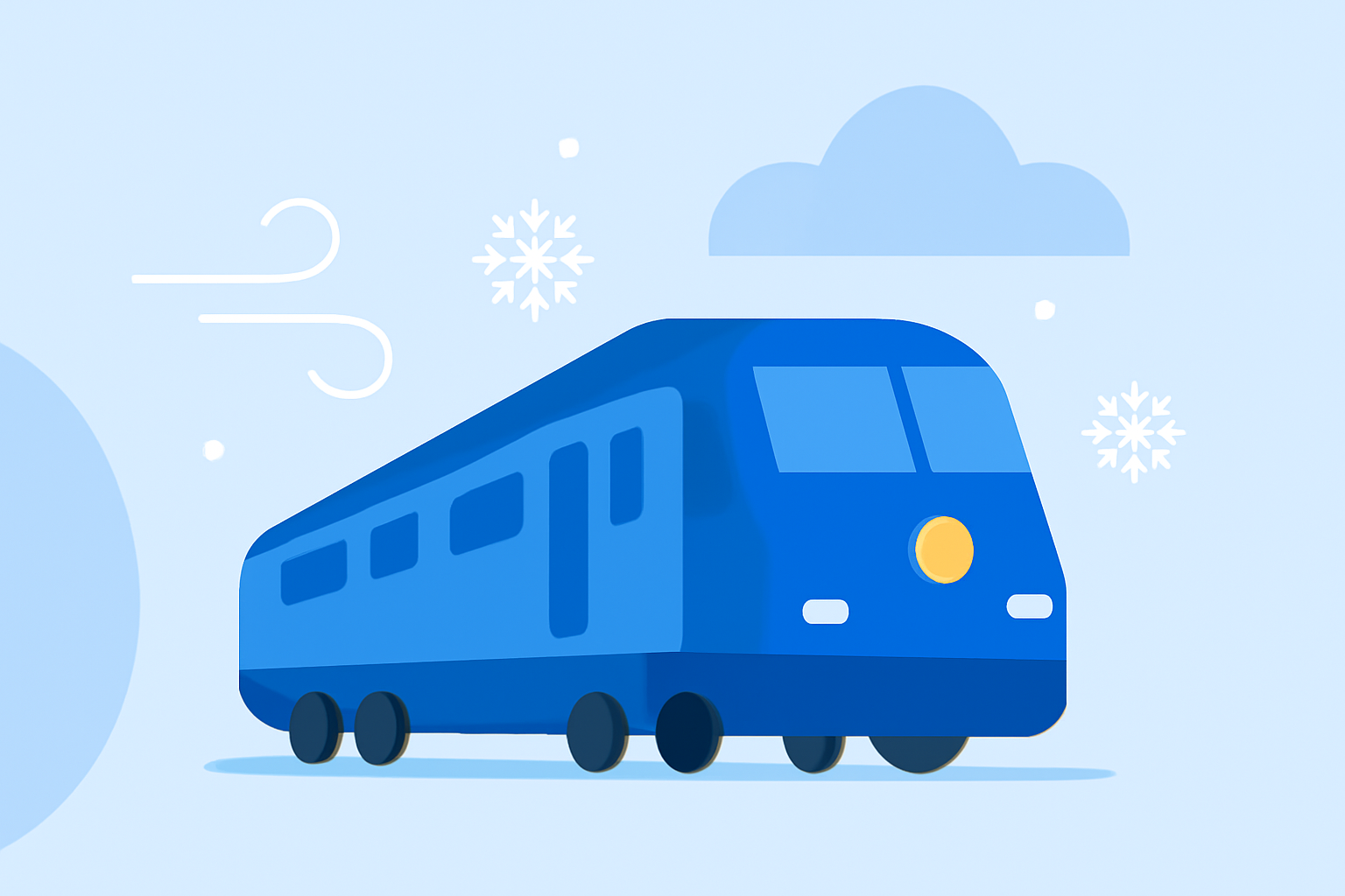 Understanding Train Operations During Winter Storms in the U.S.