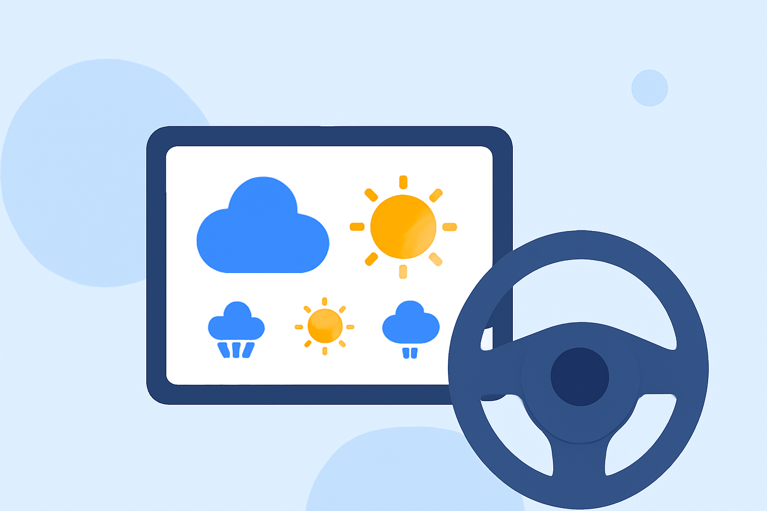 Your Quick Weekly Weather Forecast in the Car with Clime