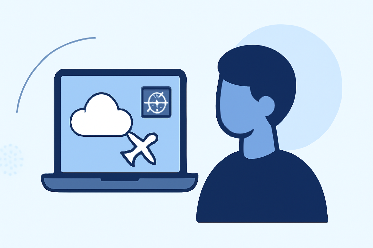 Predicting Flight Delays from the Forecast Explained Step by Step
