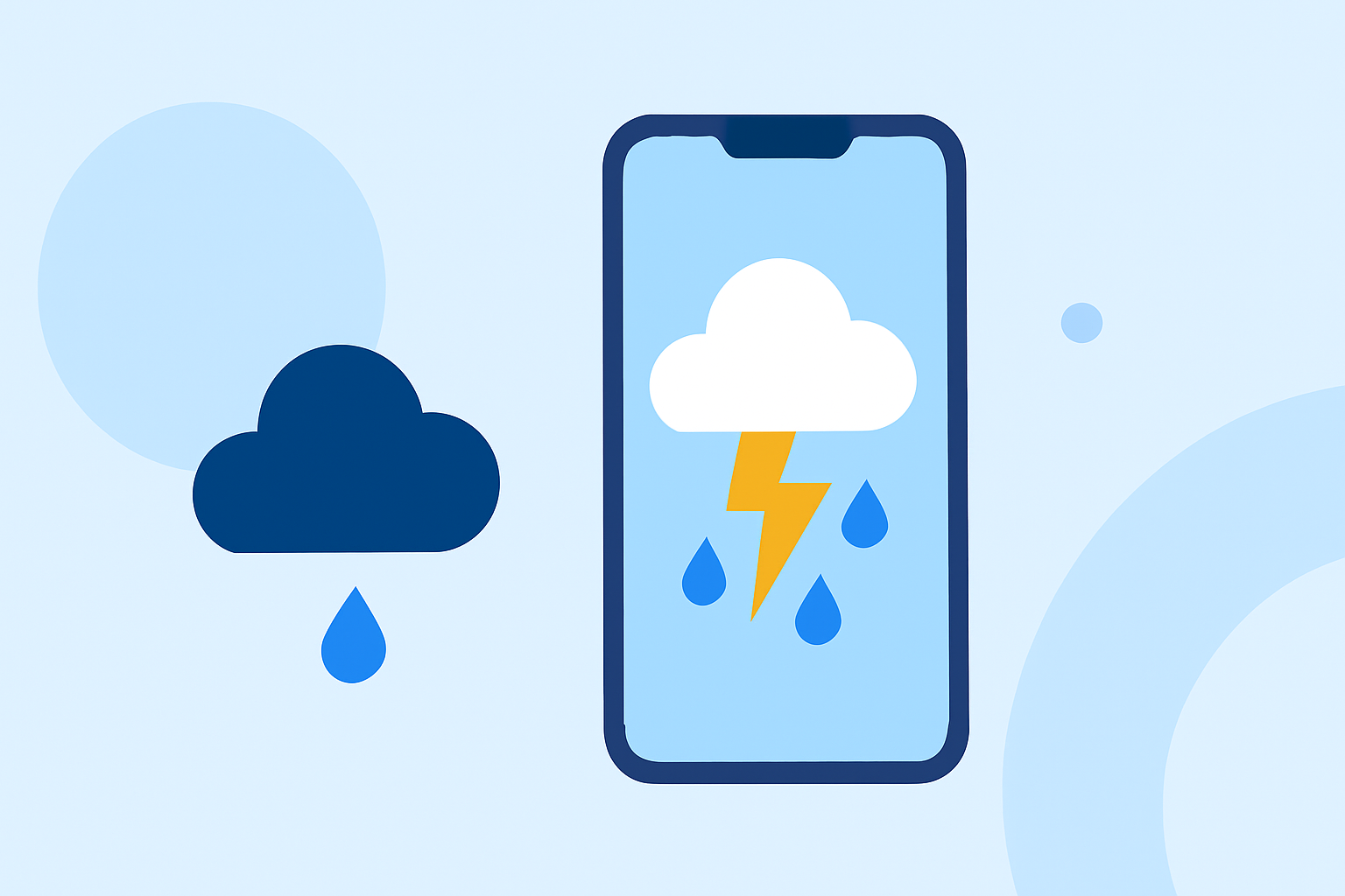 Thunderstorm Basics Workflow on iPhone
