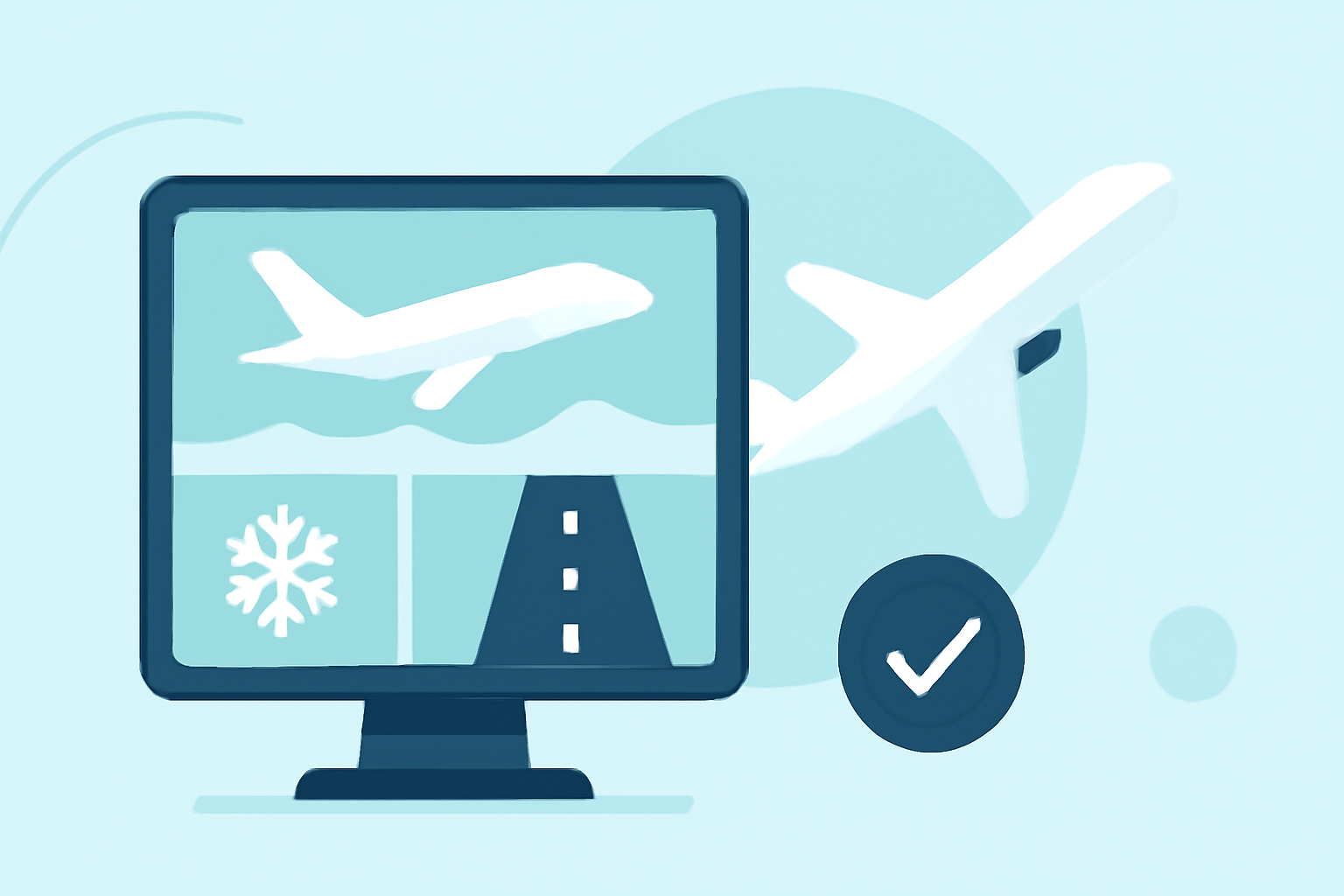 Ensuring Safe Flights: How to Access Real-Time Ice and Runway Conditions at Airports
