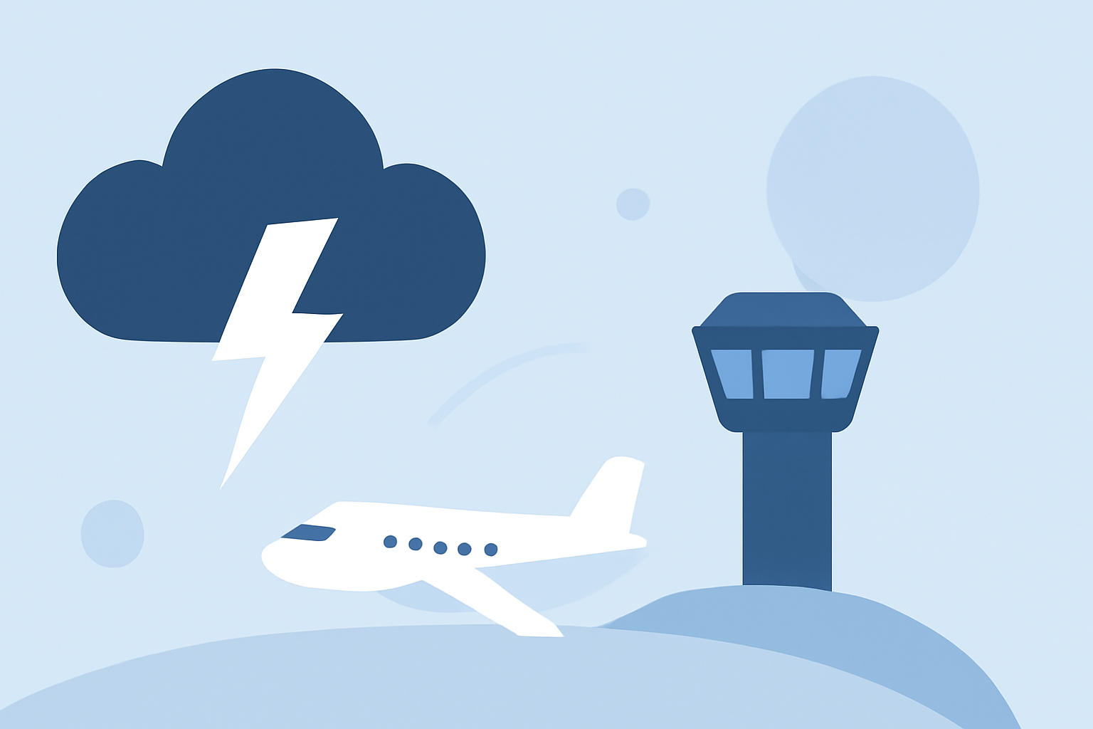 An Introduction to Thunderstorms Near the Airport