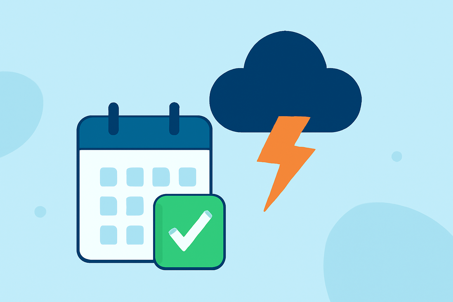 Easy Planning Around a Coming Storm for Business Trips
