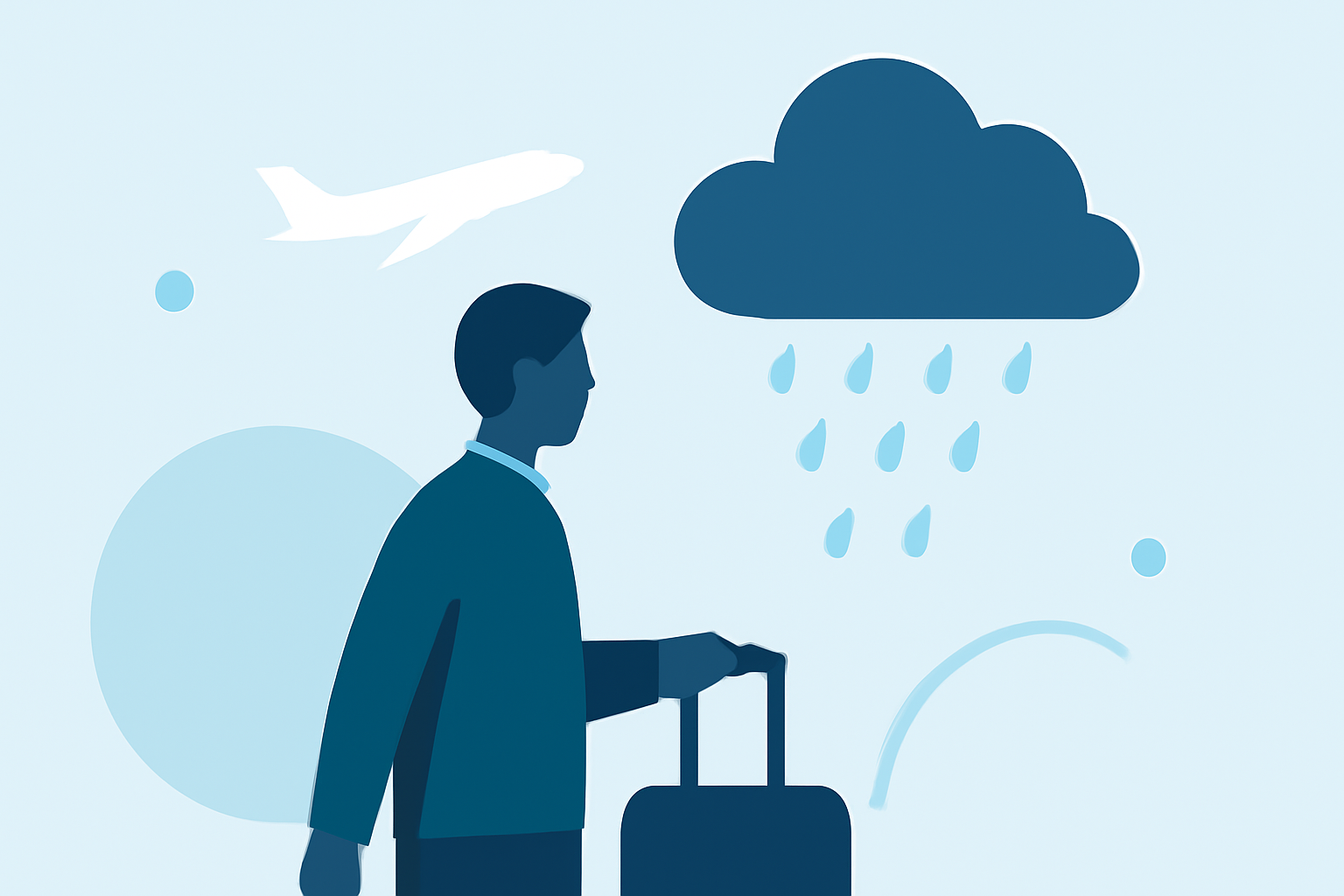 Managing Airport Commutes Amidst Weather Challenges