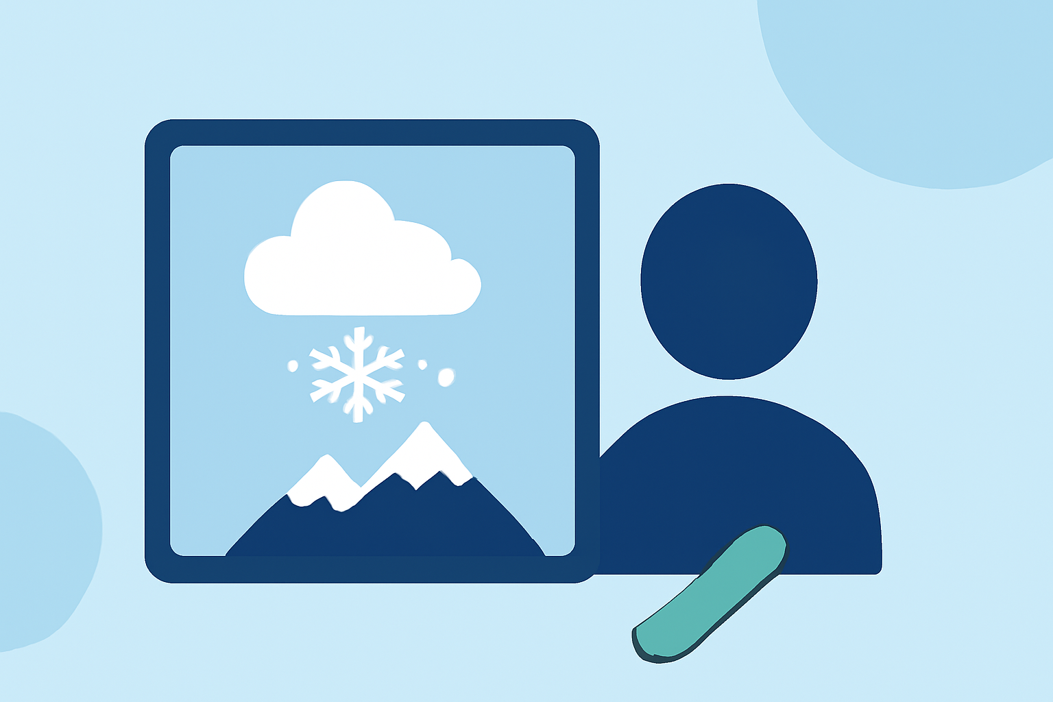 Your Guide to Weather for Snowboarding on a Tablet