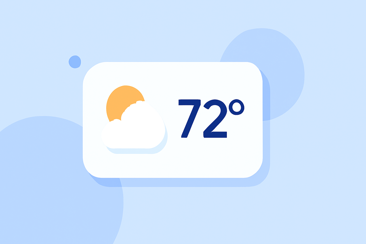 Weather Widget Basics Guide