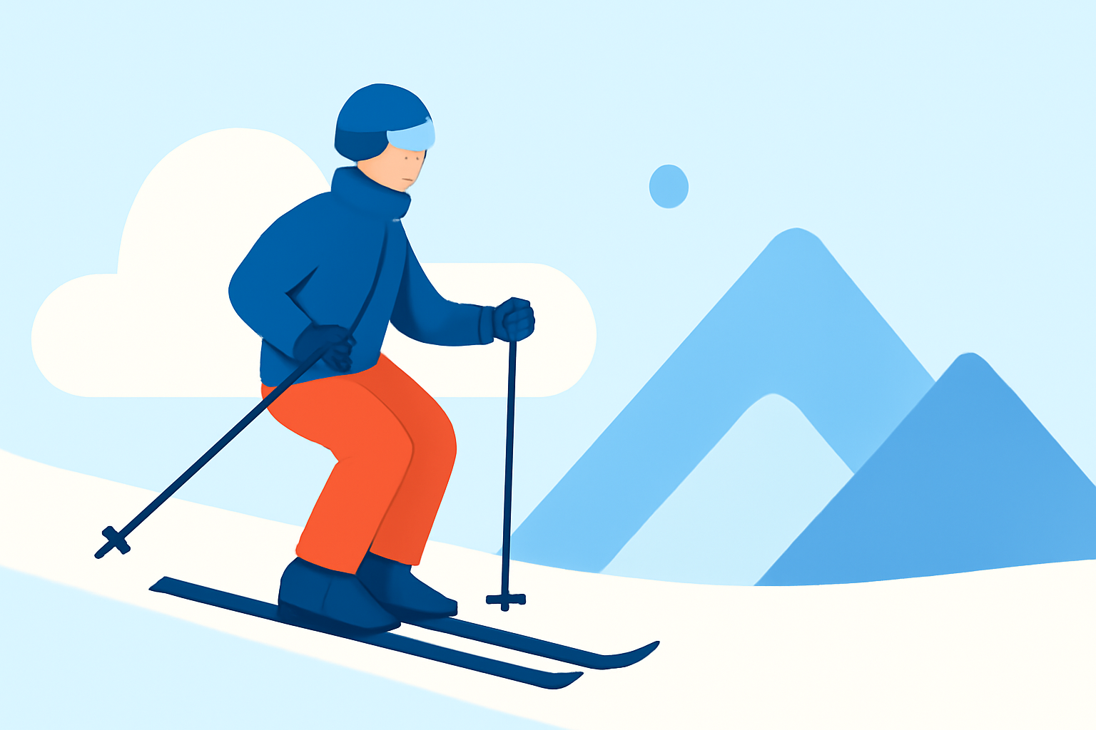 Ideal Weather Conditions for Beginner Skiers