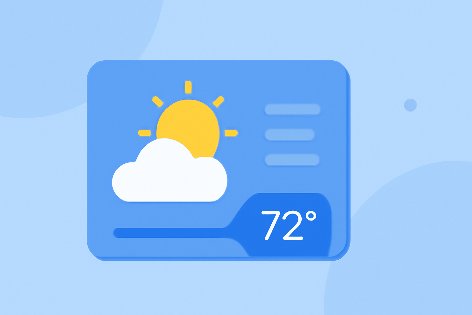 Enhancing Outdoor Events with Real-Time Weather Widgets