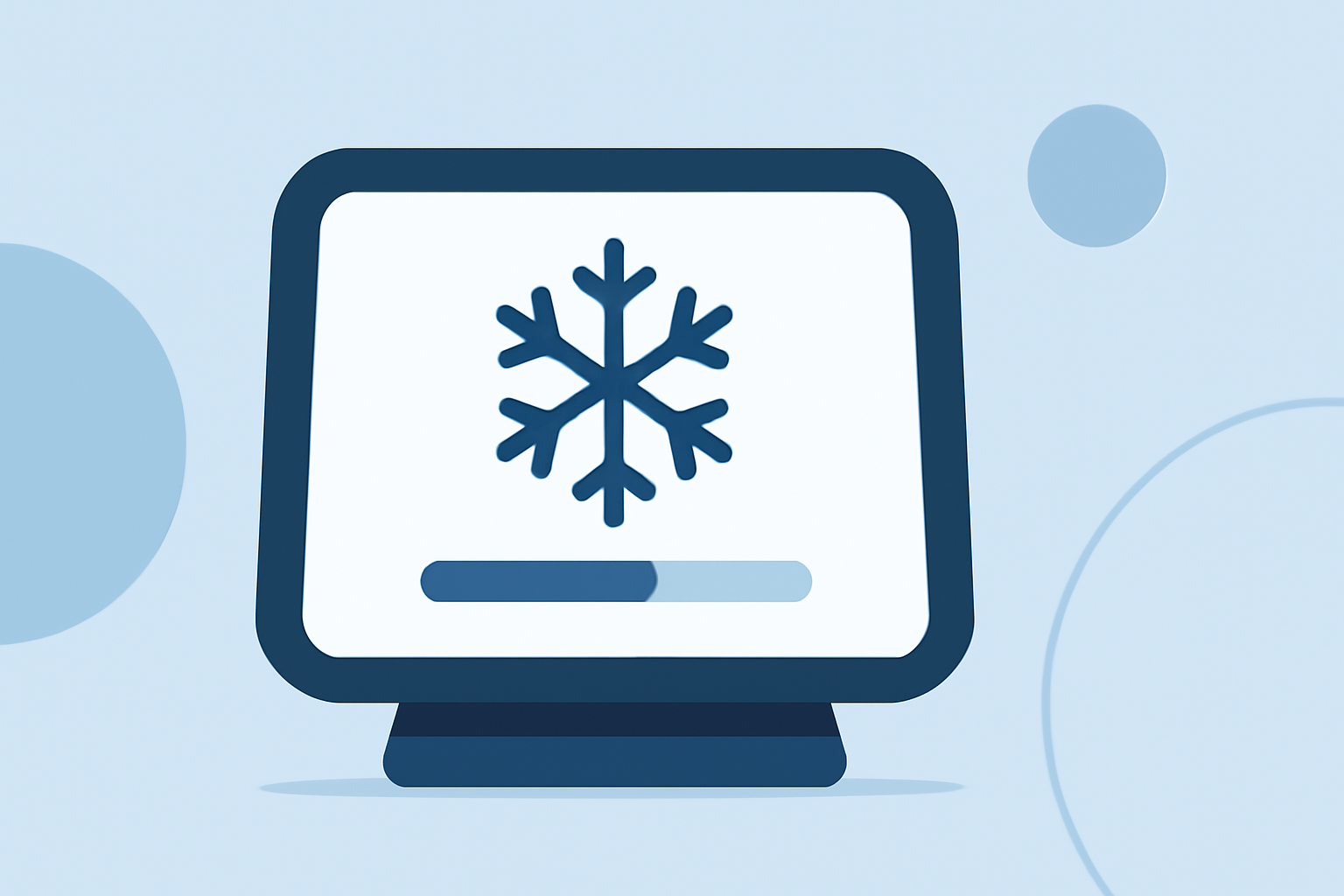 Understanding Snow Stop Time on Smart Displays