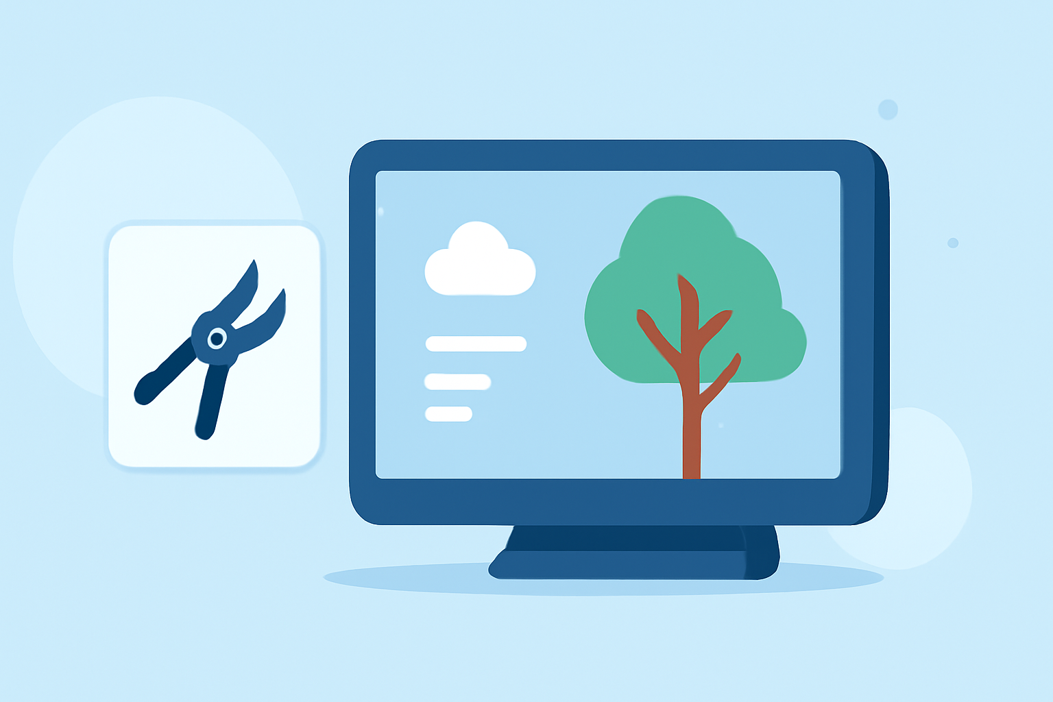 An Introduction to Weather for Tree Pruning on a Smart Display