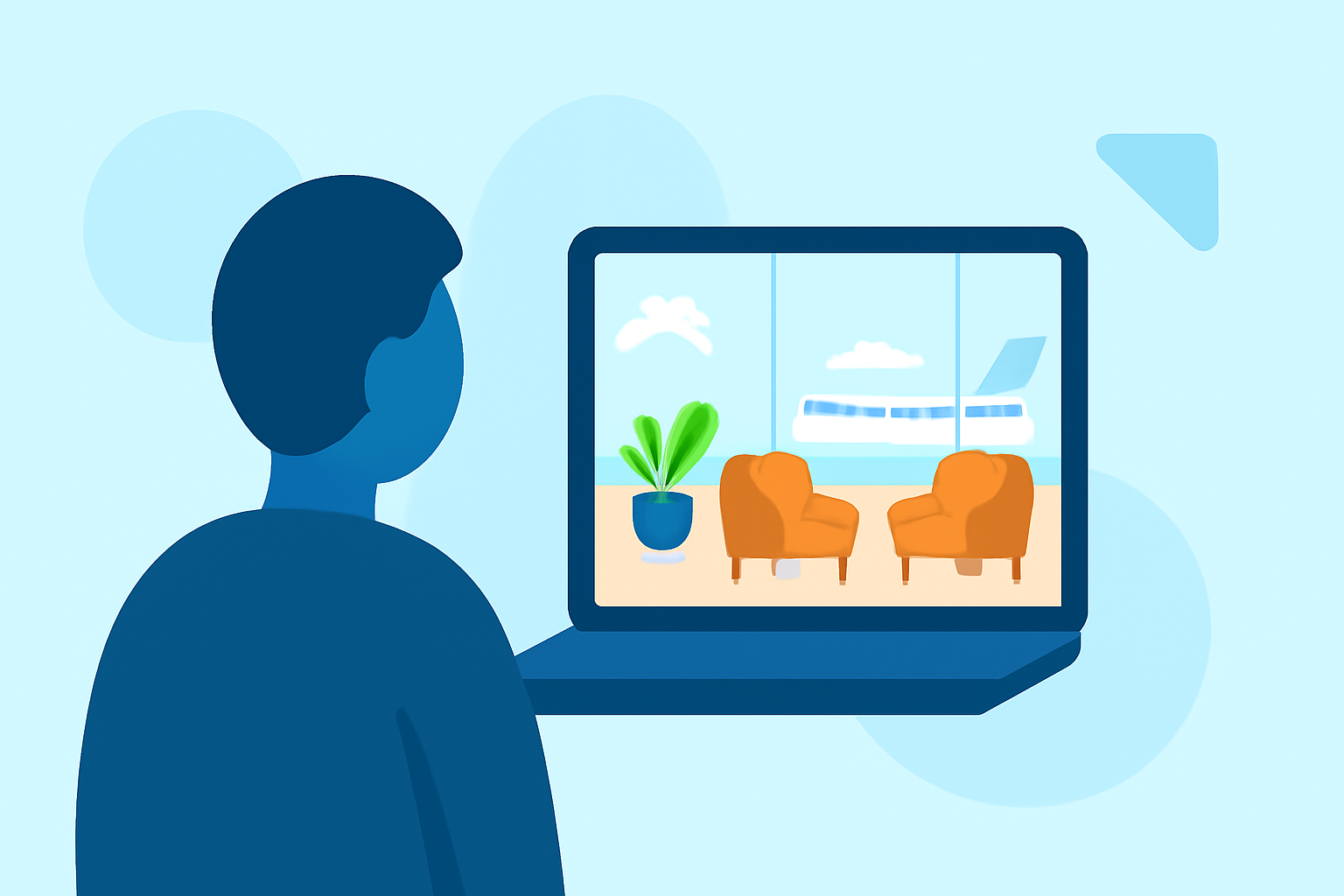 Enhancing Your Travel Reels with Airport Lounge Footage