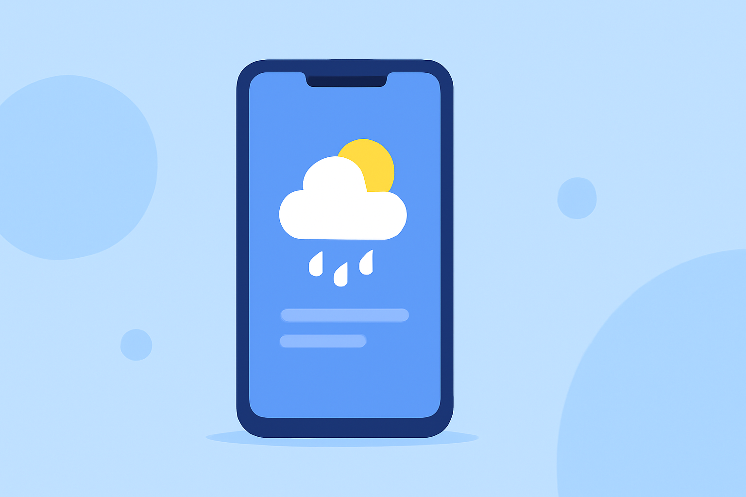 Weather Banner Styles Tips on iPhone