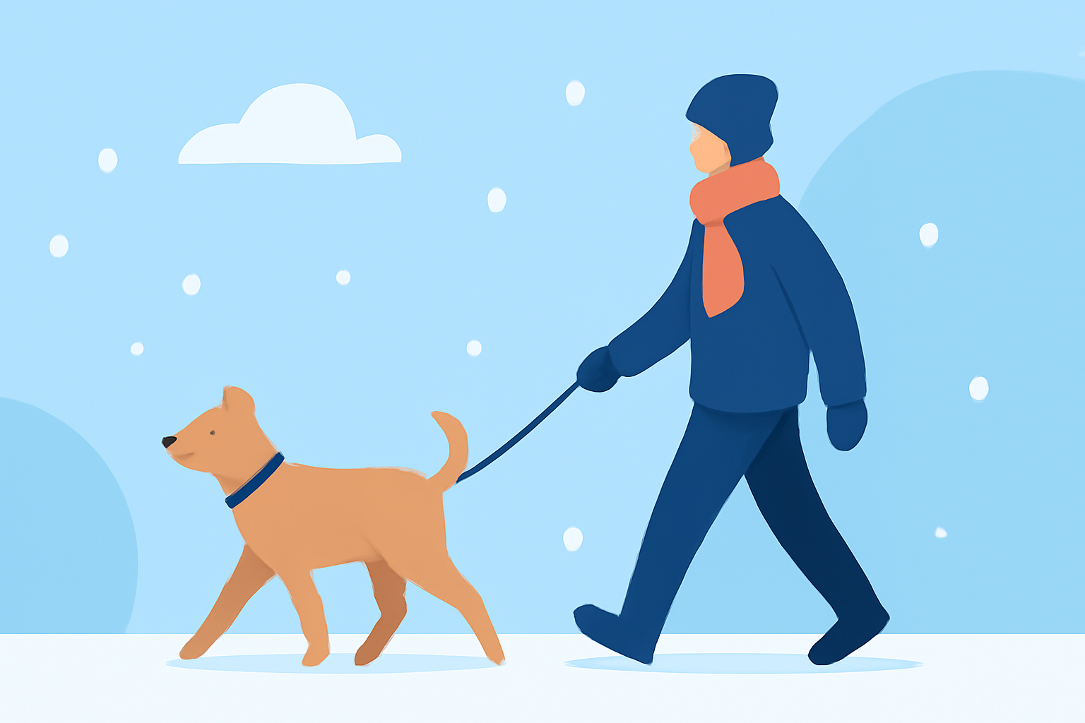 Navigating Winter Storms: A Guide for Pet Walking