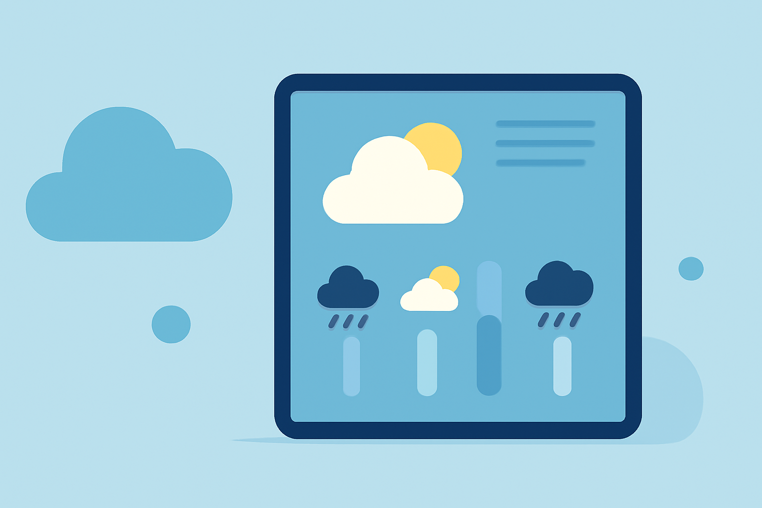 14-Day Weather Forecast Step by Step for Commuters