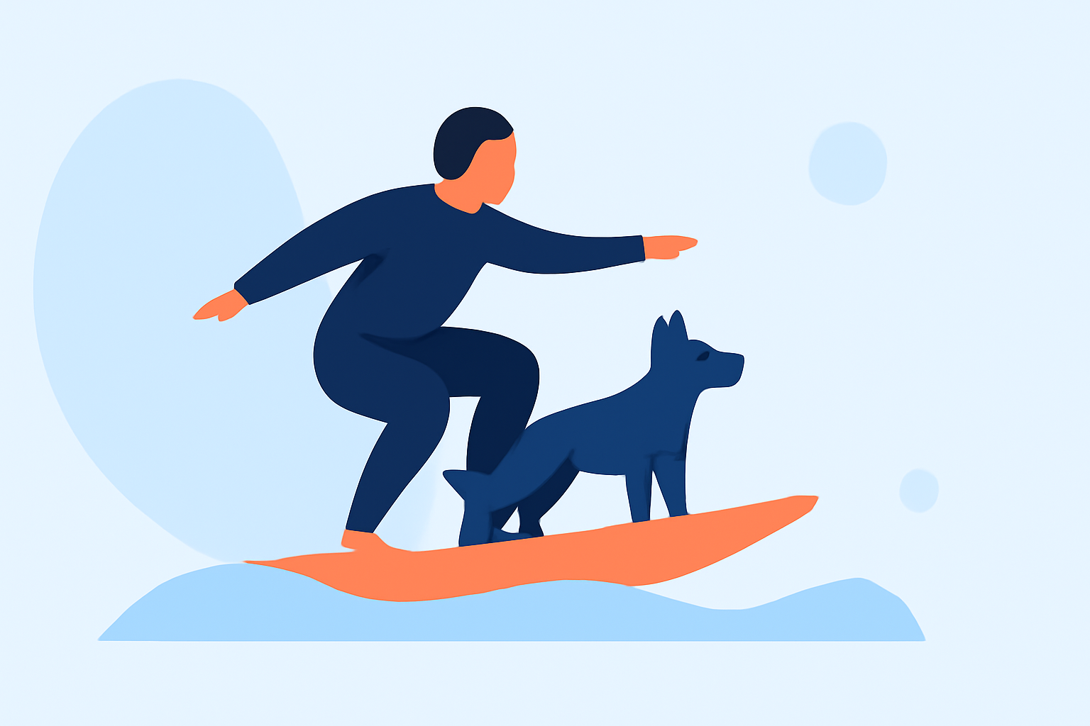An Introduction to Weather for Surfing with Your Dog
