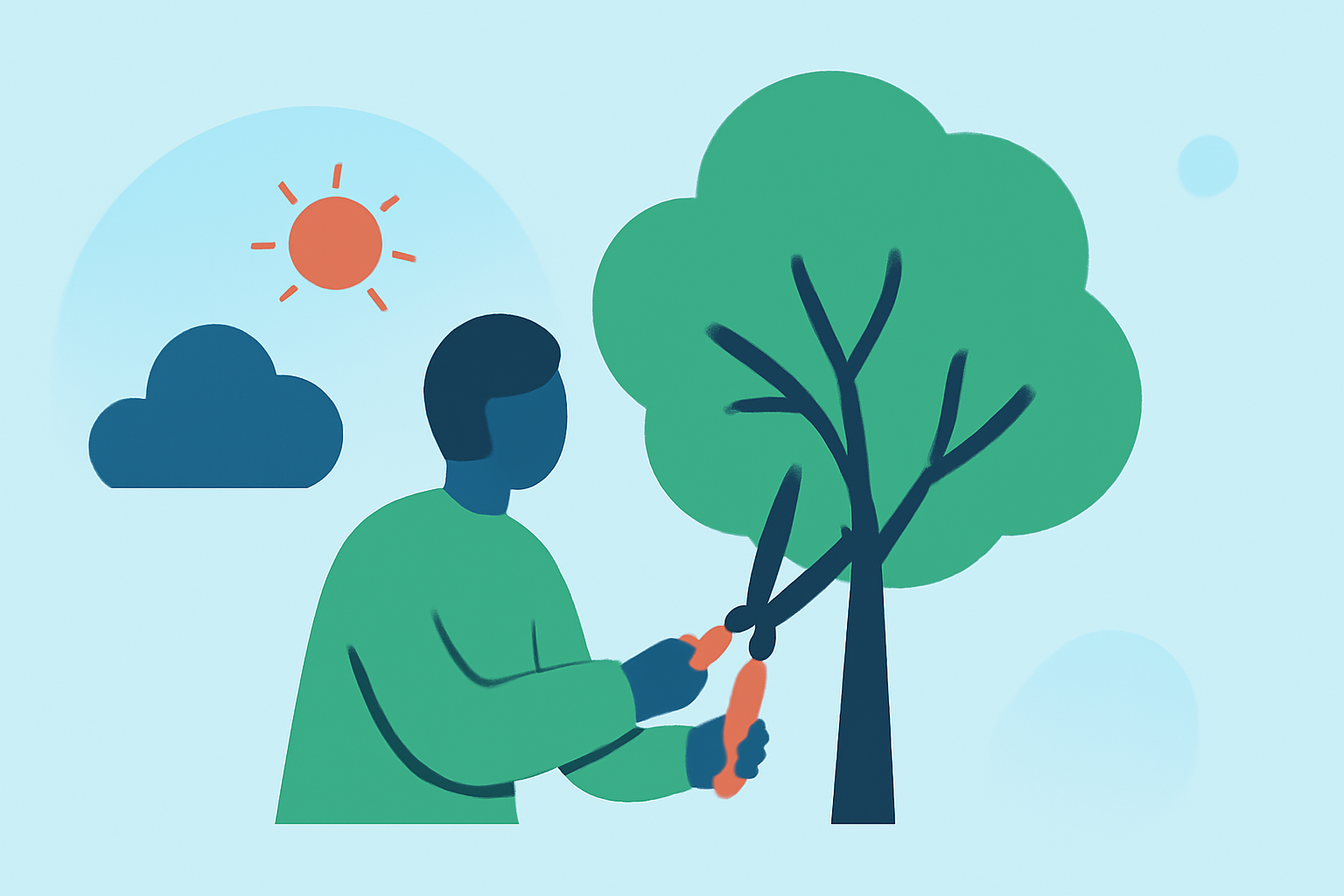 Weather Considerations for Tree Pruning: A Step-by-Step Guide