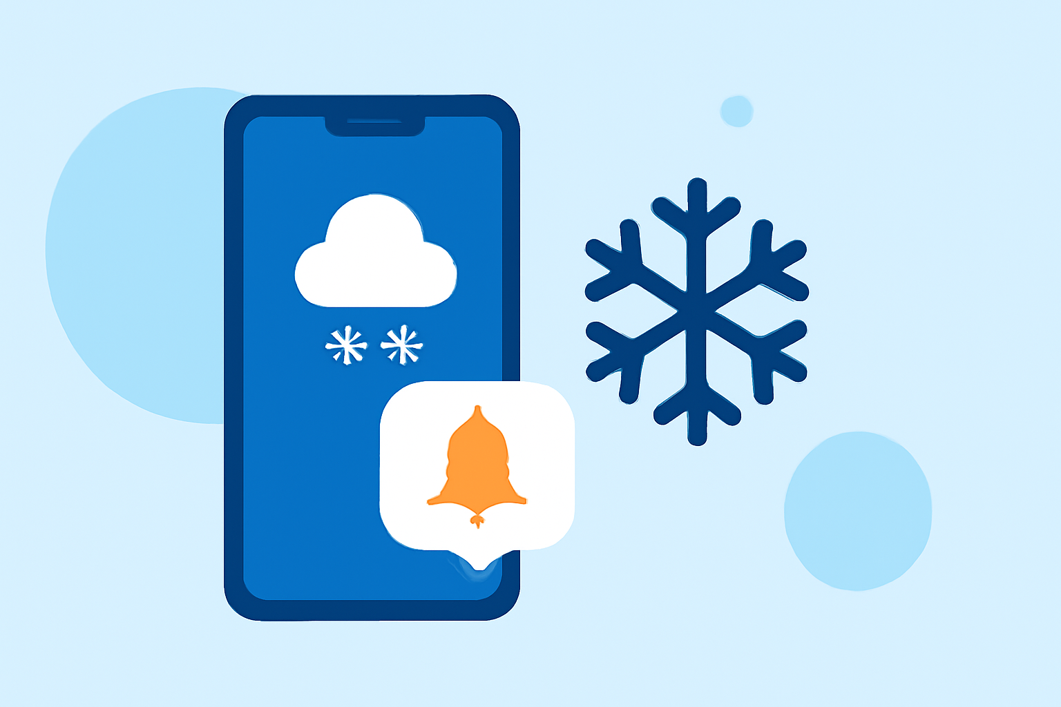 Pro Snow Start Notifications During Winter Storms