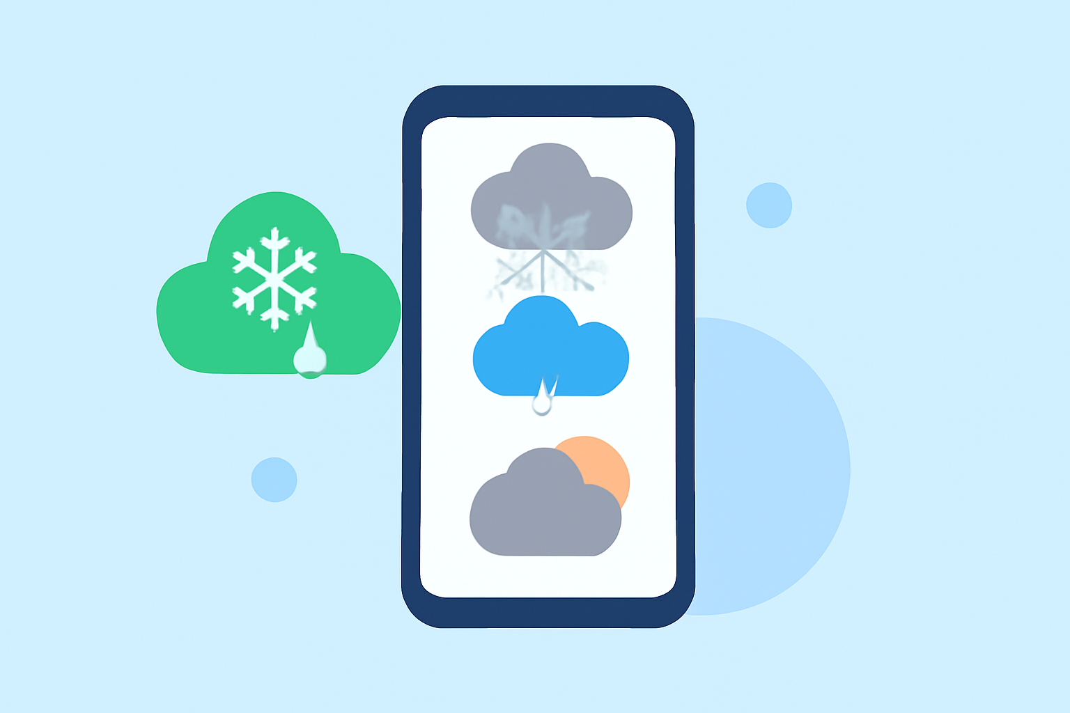 Mixed Precipitation Forecasts Guide on Android