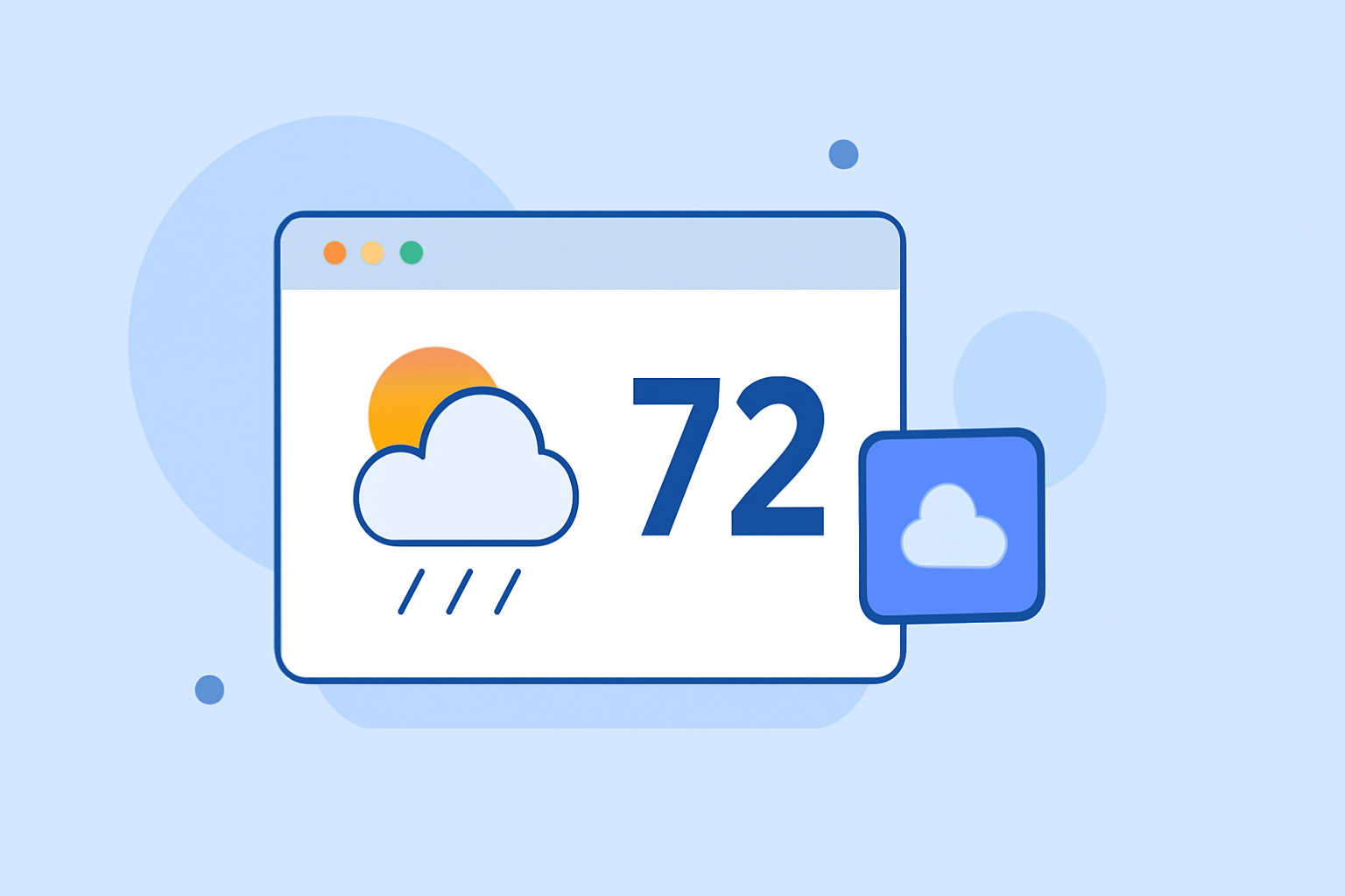 A Simple Guide to Adding a Small Weather Widget to Your Website
