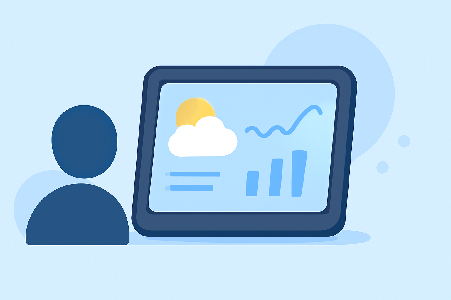Understanding Annual Weather Trends on Smart Displays