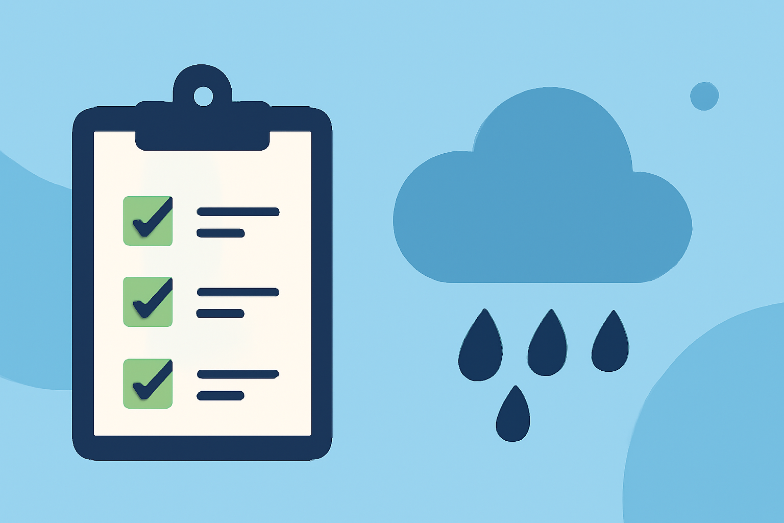 Rain Forecasts Checklist During Pollen Season