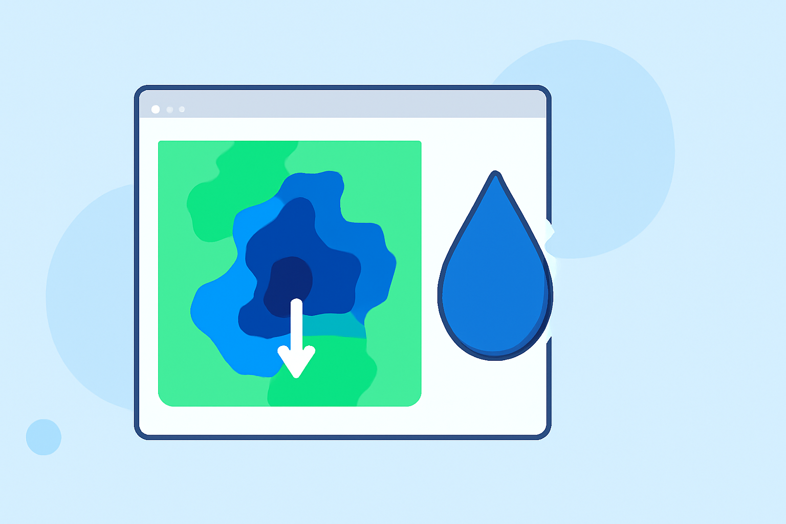 Quick Rain Rate Maps for Non-Technical Users