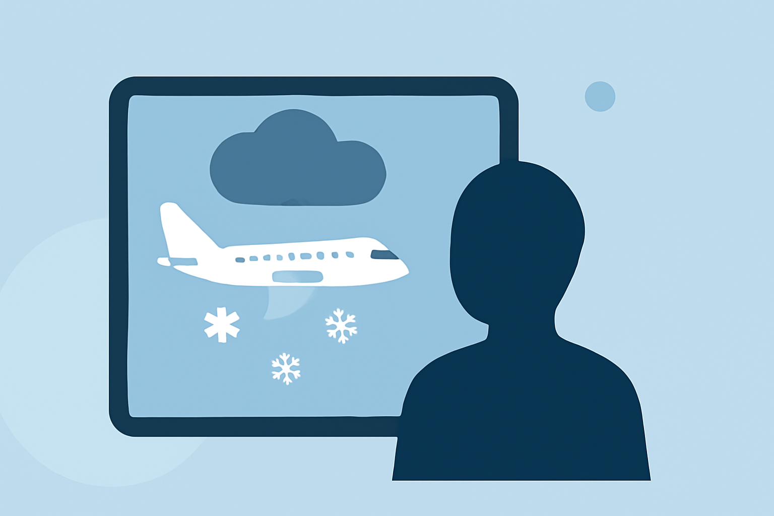 Navigating Winter Storms and Air Travel on Your iPad