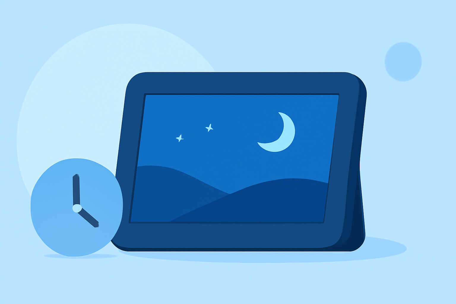 Understanding Blue Hour Timing on Smart Displays