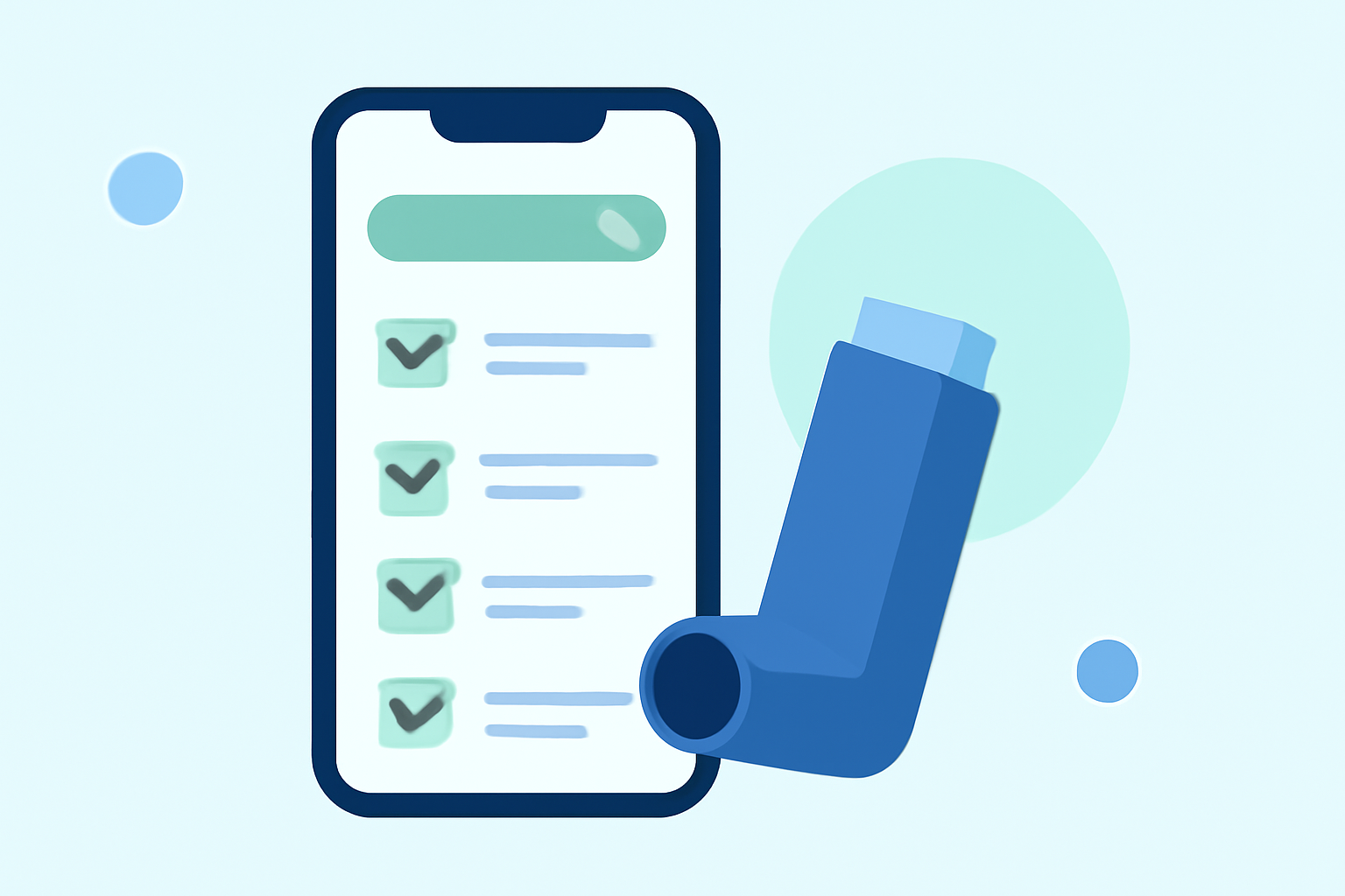 Creating an Asthma Weather Checklist on iPhone