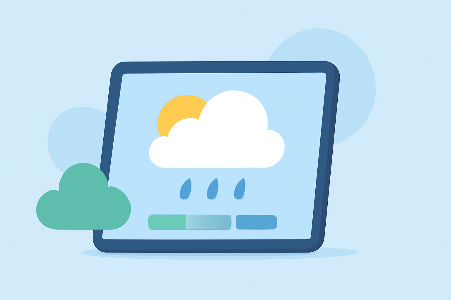 Weather Tips for Planning an Outdoor Picnic on iPad