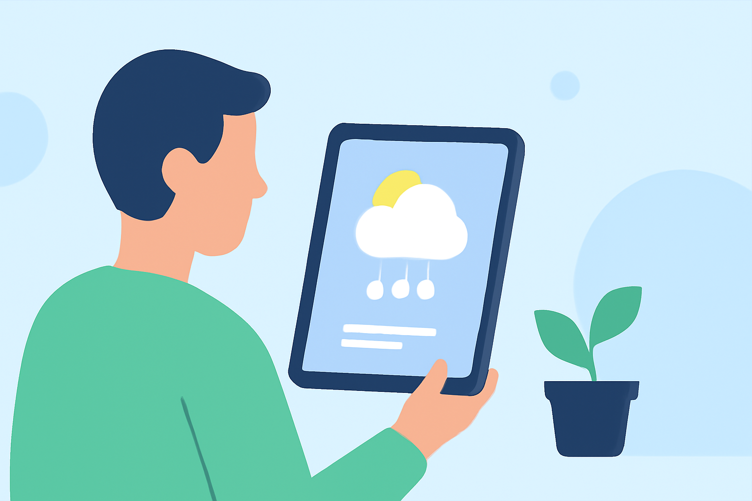 Optimizing Backyard Farming with iPad Weather Apps