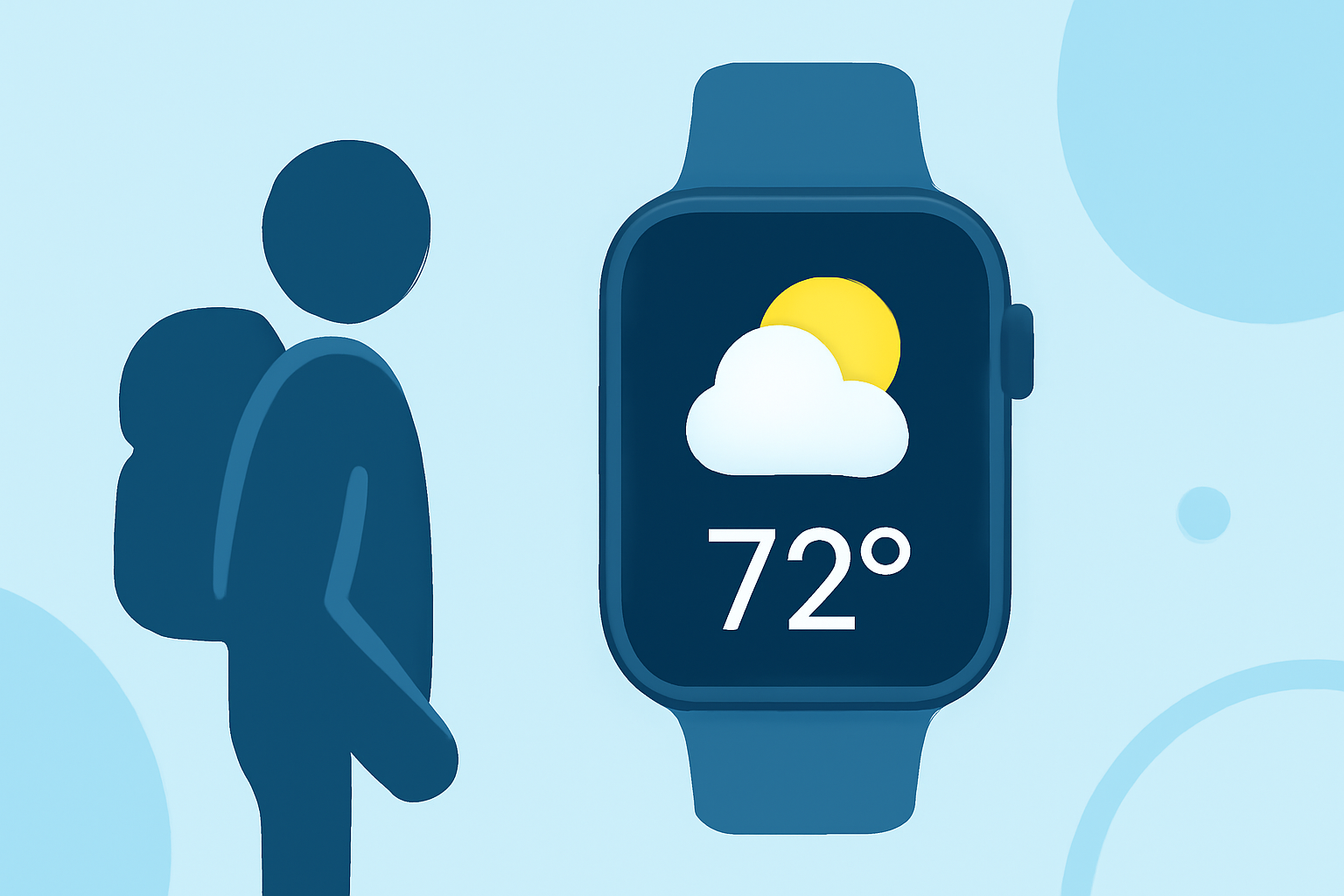 Essential Weather Information for Backpacking Trips on Apple Watch