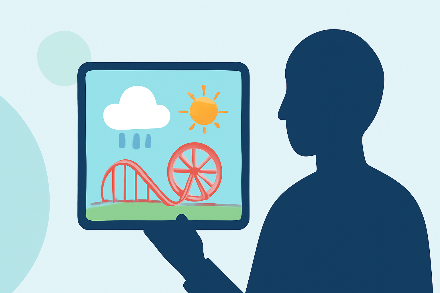 An Introduction to Weather Planning for Theme Park Trips on a Tablet