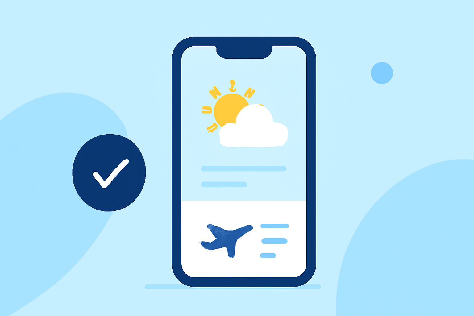 Stay Ahead of Your Day: Quick Weather Updates and Early-Morning Flight Tracking on Your iPhone