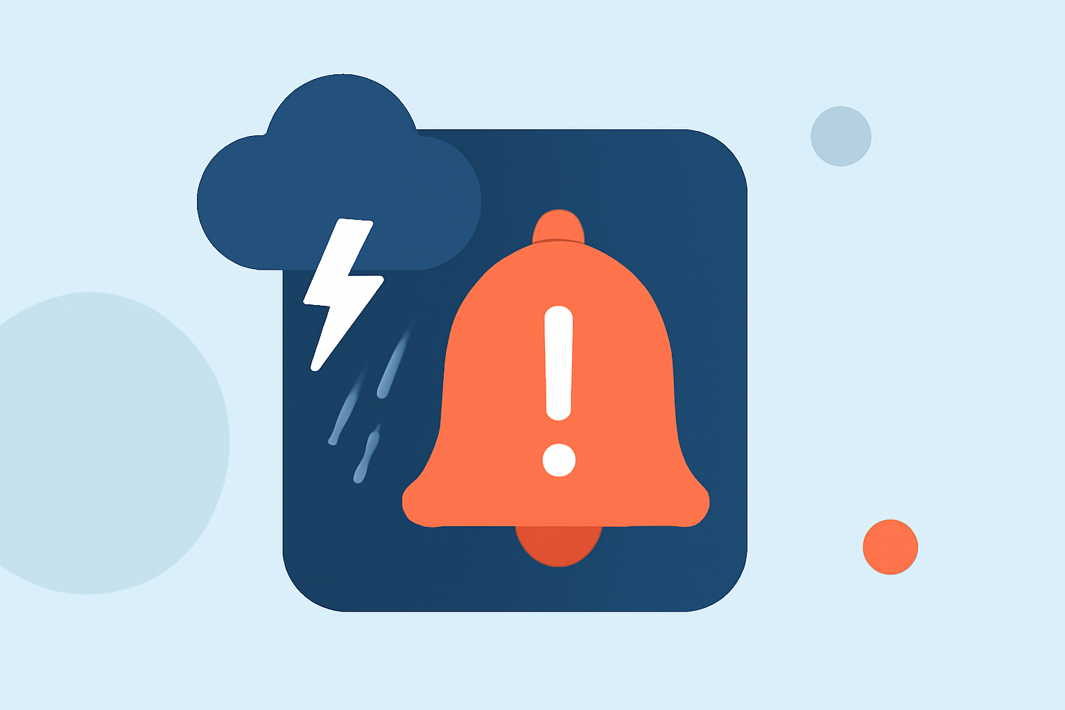 UV Notifications Examples During Severe Weather