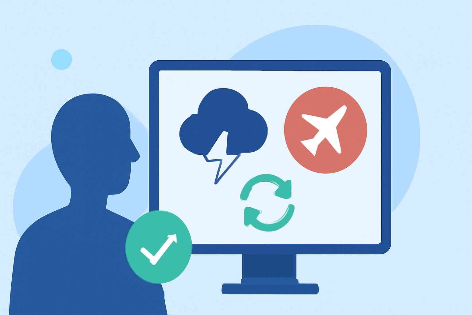 Rebooking Around a Storm: The Easy Way to Handle Travel Disruptions