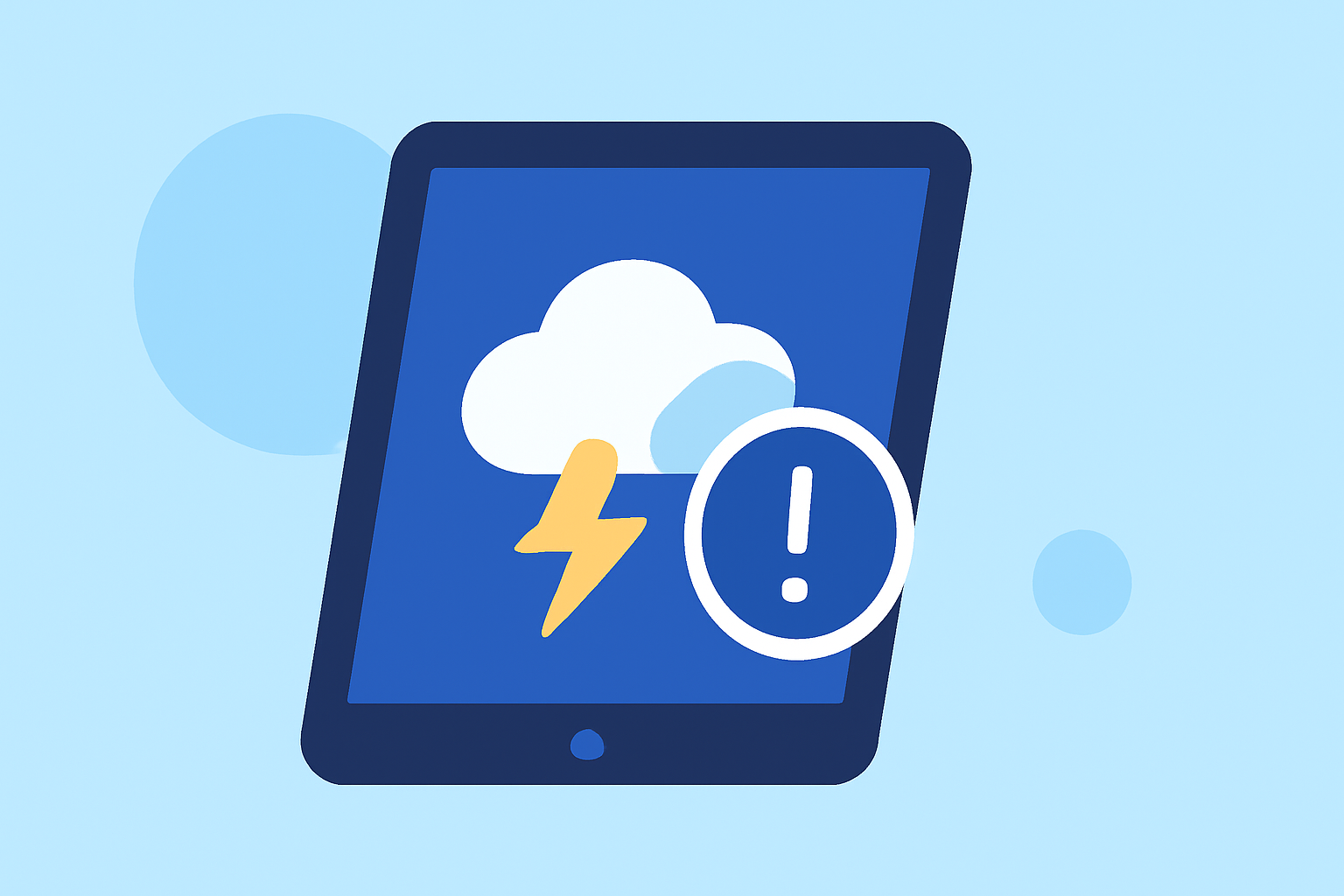 Ensuring Reliable Quick Weather Alerts on Your iPad