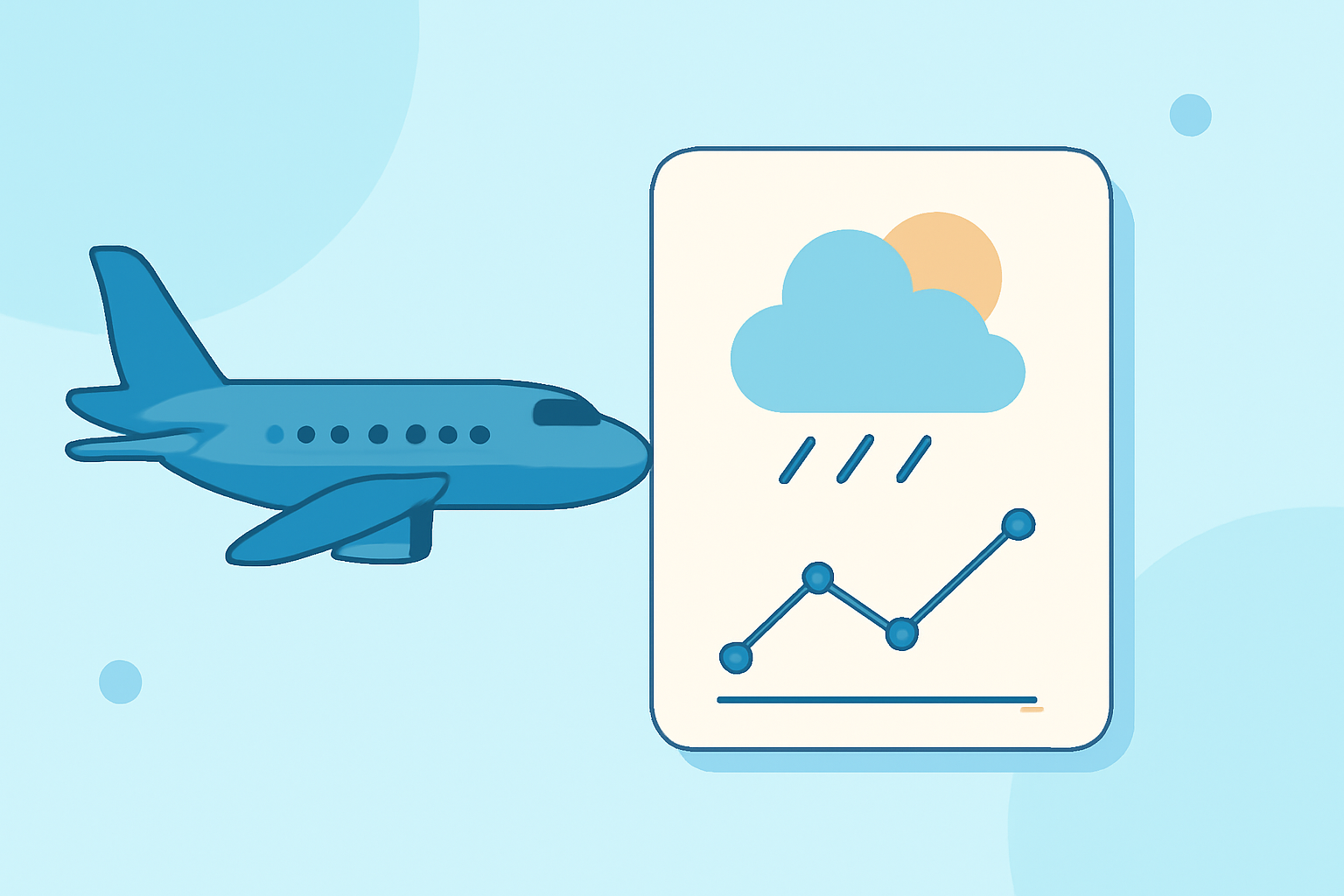 How to Predict Flight Delays from Weather Forecasts