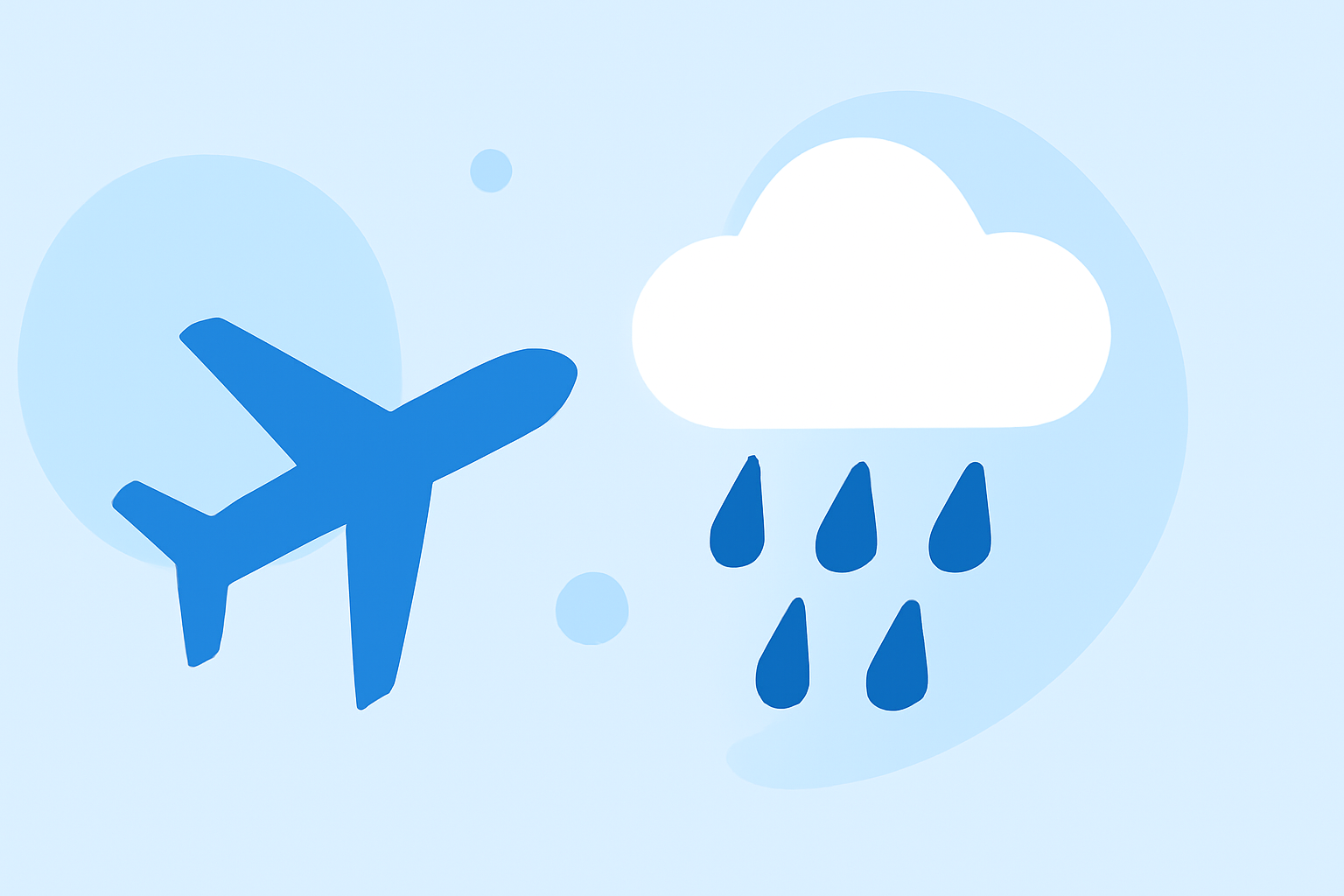 Understanding Flight Delays Due to Rain: A Simple Guide