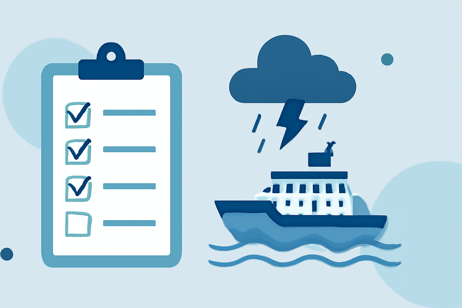 Essential Checklist for Ferry Operations During Severe Weather