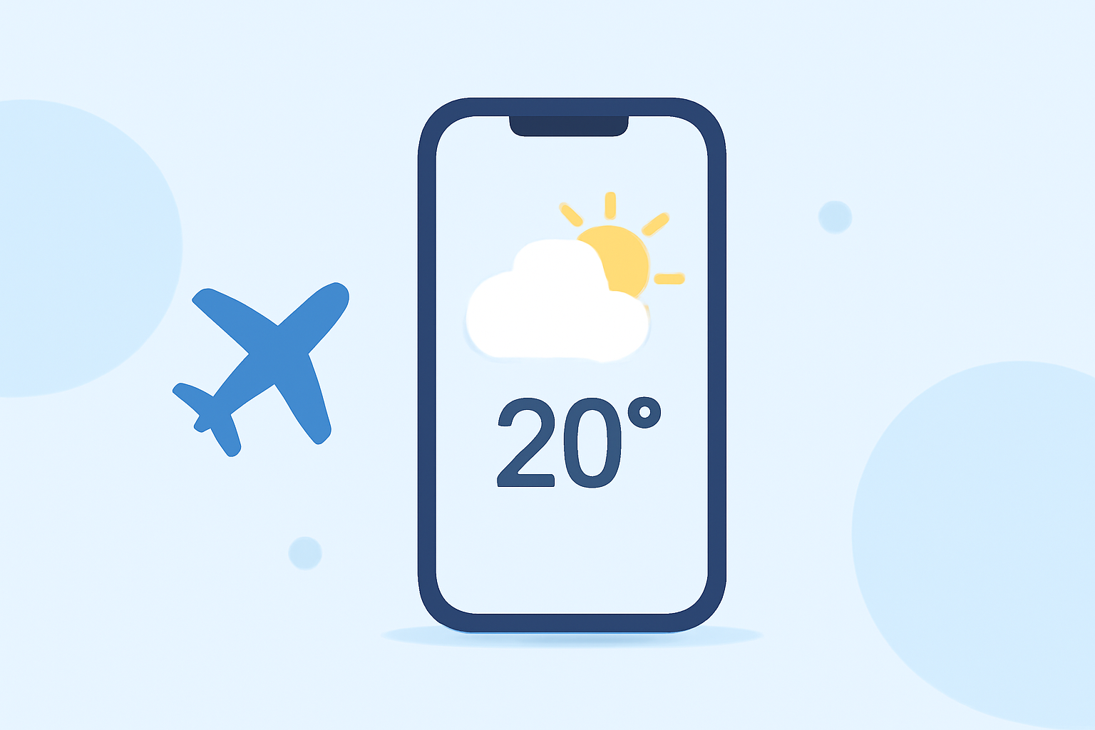 Weather at Your Departure Airport Cheat Sheet on Android